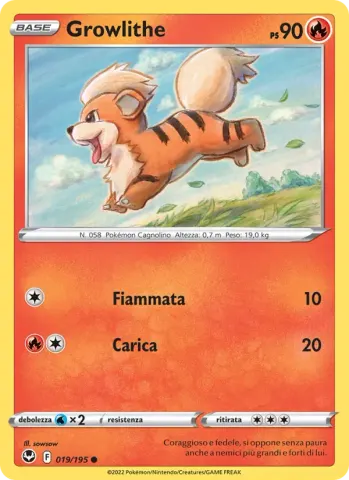 Growlithe · 019