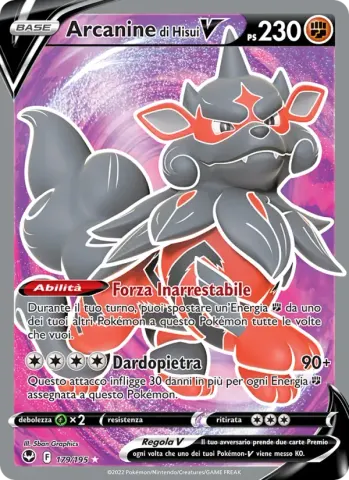 Arcanine di Hisui V · 179