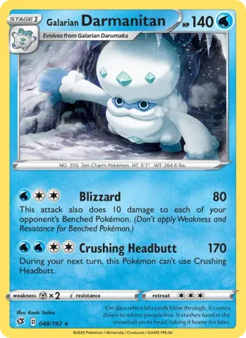 Galarian Darmanitan · 48