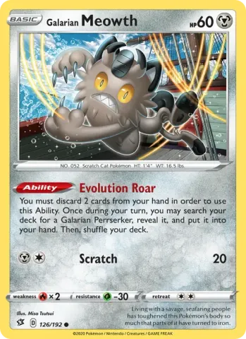 Galarian Meowth · 126