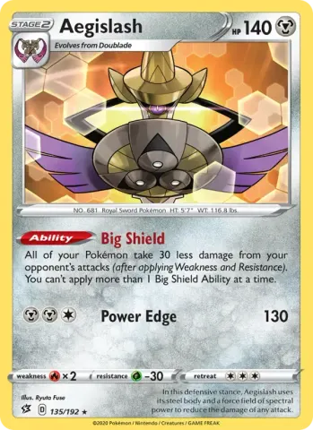 Aegislash · 135