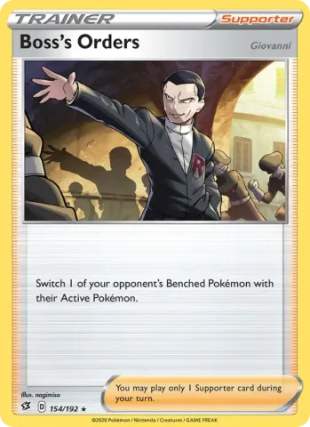 Boss's Orders (Giovanni) · 154