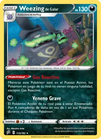 Weezing de Galar · 113