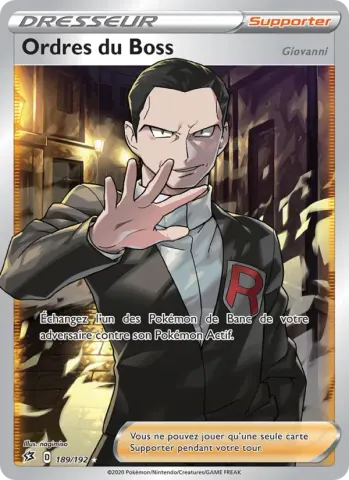 Ordres du Boss (Giovanni) · 189