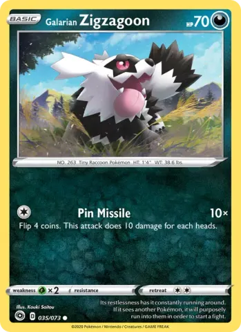 Galarian Zigzagoon · 35