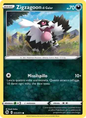 Zigzagoon di Galar · 35