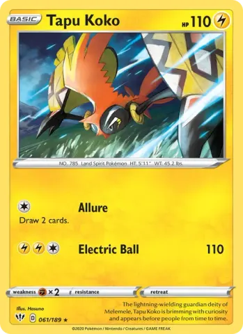 Tapu Koko · 61