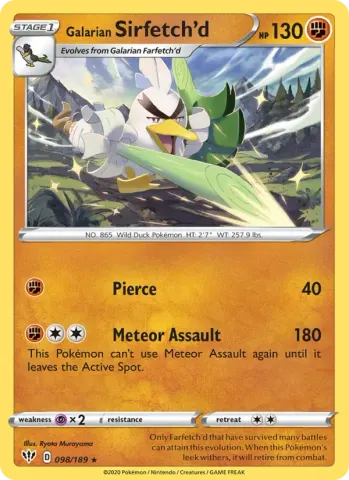 Galarian Sirfetch'd · 98
