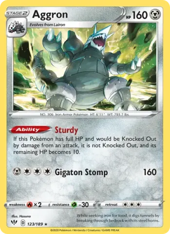 Aggron · 123