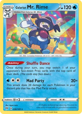 Galarian Mr. Rime · 36