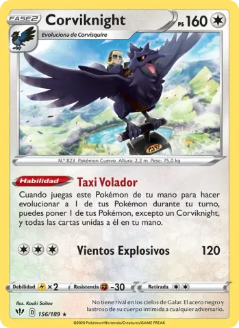 Corviknight · 156