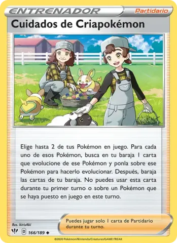Cuidados de Criapokémon · 166