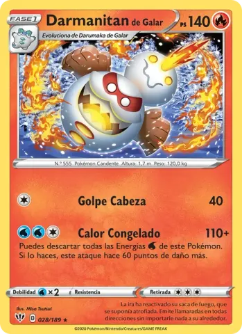 Darmanitan de Galar · 28