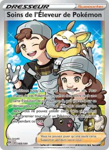 Soins de l'Éleveur de Pokémon · 188