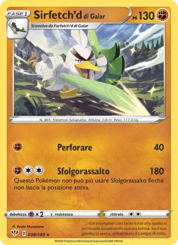 Sirfetch'd di Galar · 98