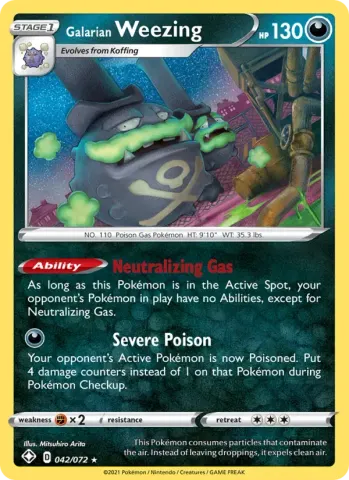 Galarian Weezing · 42