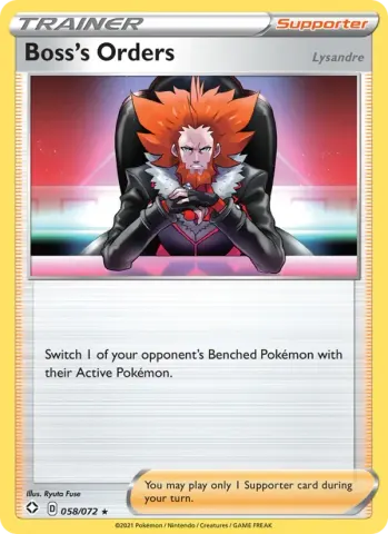 Boss's Orders (Lysandre) · 58
