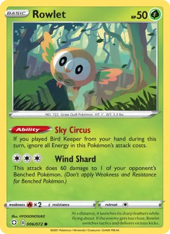 Rowlet · 6