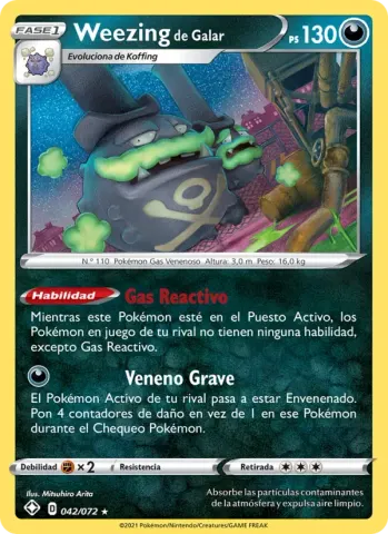 Weezing de Galar · 42