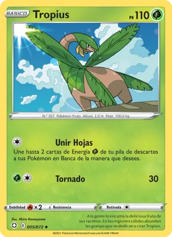 Tropius · 5