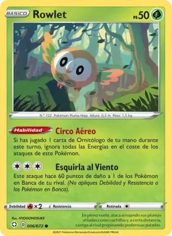 Rowlet · 6