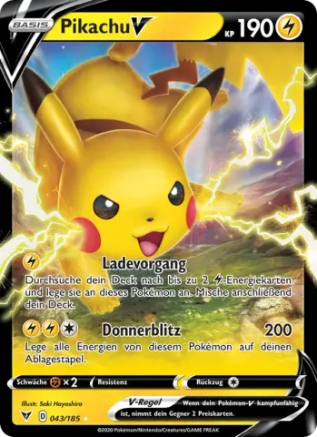 Pikachu V · 43