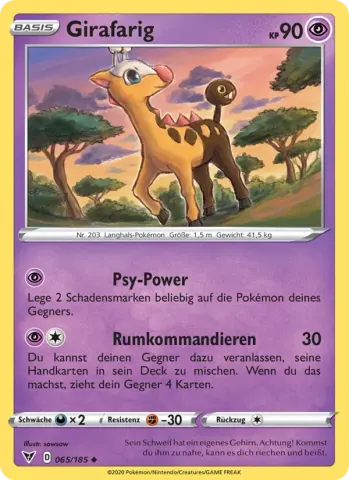 Girafarig · 65