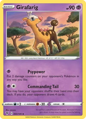 Girafarig · 65