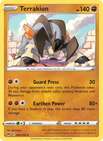 Terrakion · 92