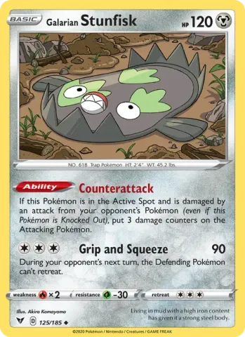Galarian Stunfisk · 125