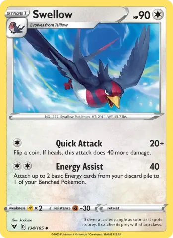 Swellow · 134