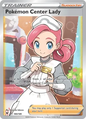 Pokémon Center Lady · 185