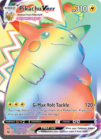 Pikachu VMAX · 188