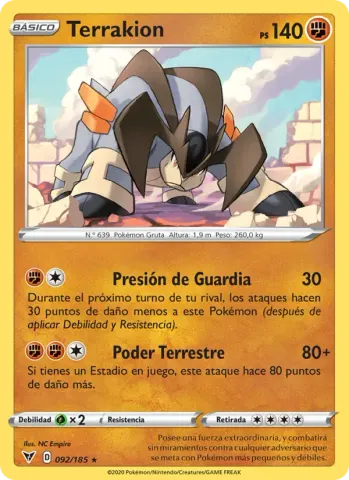 Terrakion · 92