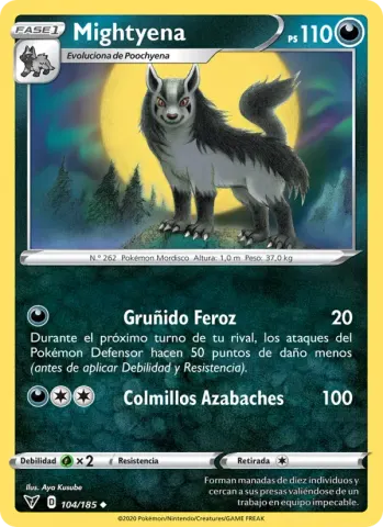 Mightyena · 104