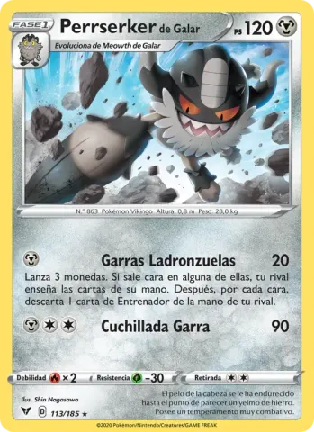 Perrserker de Galar · 113