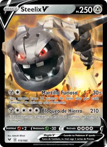 Steelix V · 115