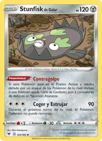 Stunfisk de Galar · 125