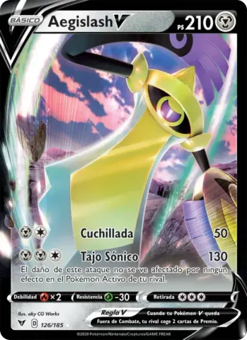 Aegislash V · 126