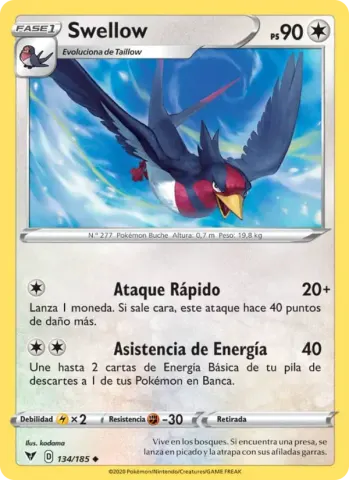 Swellow · 134