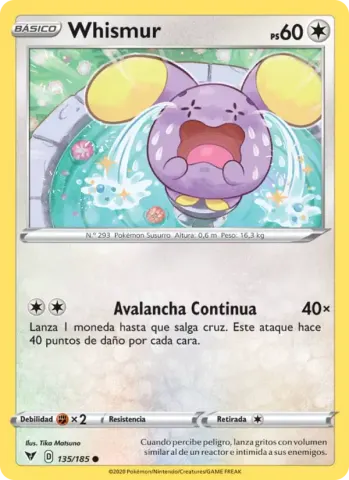 Whismur · 135
