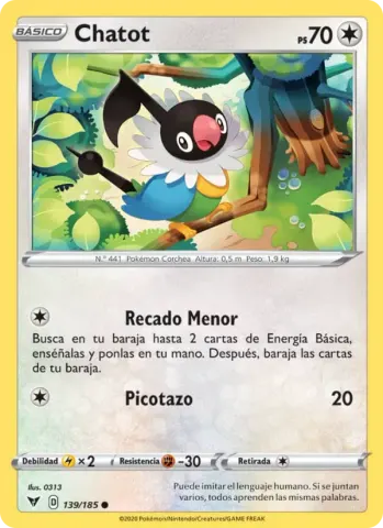 Chatot · 139