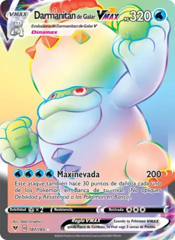 Darmanitan de Galar VMAX · 187