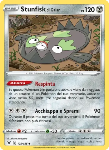Stunfisk di Galar · 125