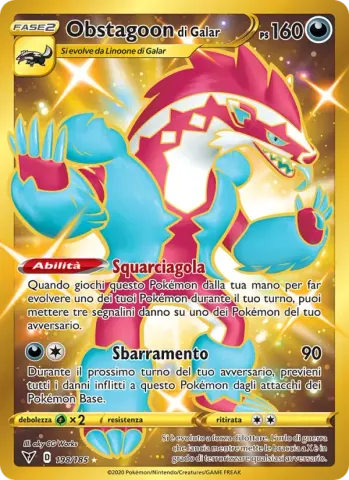 Obstagoon di Galar · 198