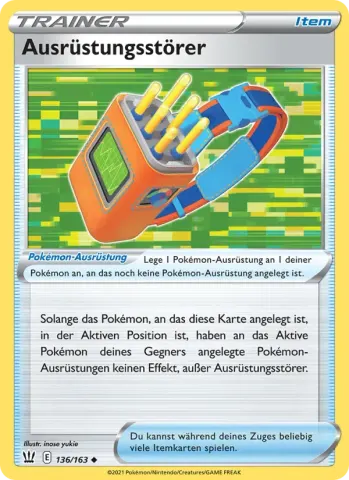 Ausrüstungsstörer · 136