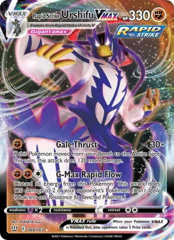 Rapid Strike Urshifu VMAX · 88