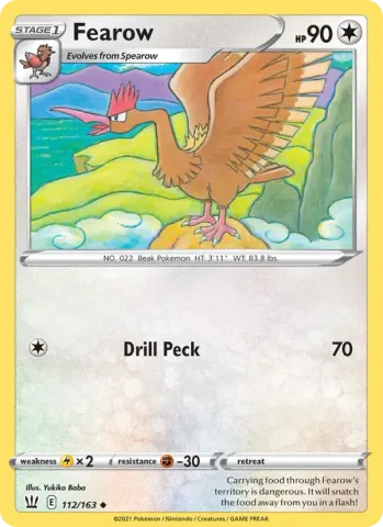 Fearow · 112