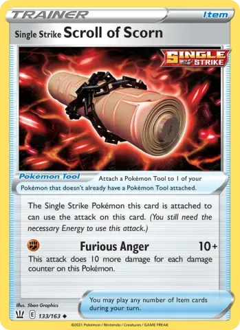 Single Strike Scroll of Scorn · 133