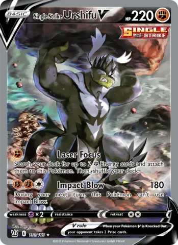 Single Strike Urshifu V · 151